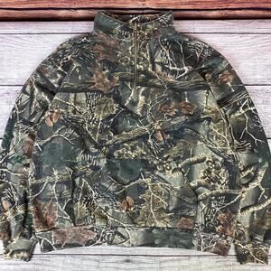 Vintage Cabela's Seclusion 3D Camouflage Pullover Sweatshirt